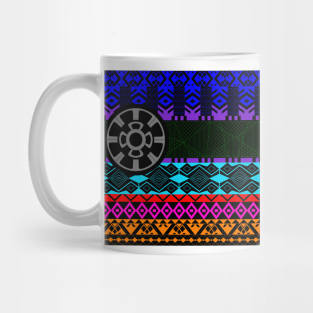 geometric mandala ecopop Mug